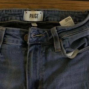Paige jeans, size 26, no fade, no tears! Like new